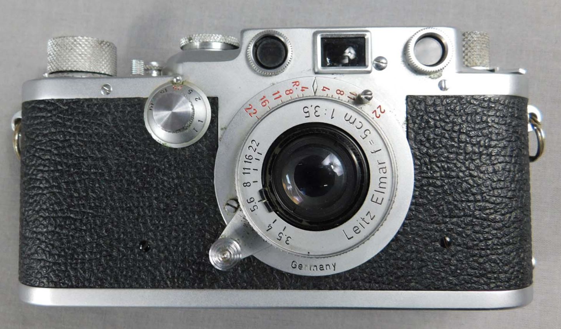 Leica IIIf, DRP mit Leica Ledertasche. Kamera. - Bild 12 aus 16