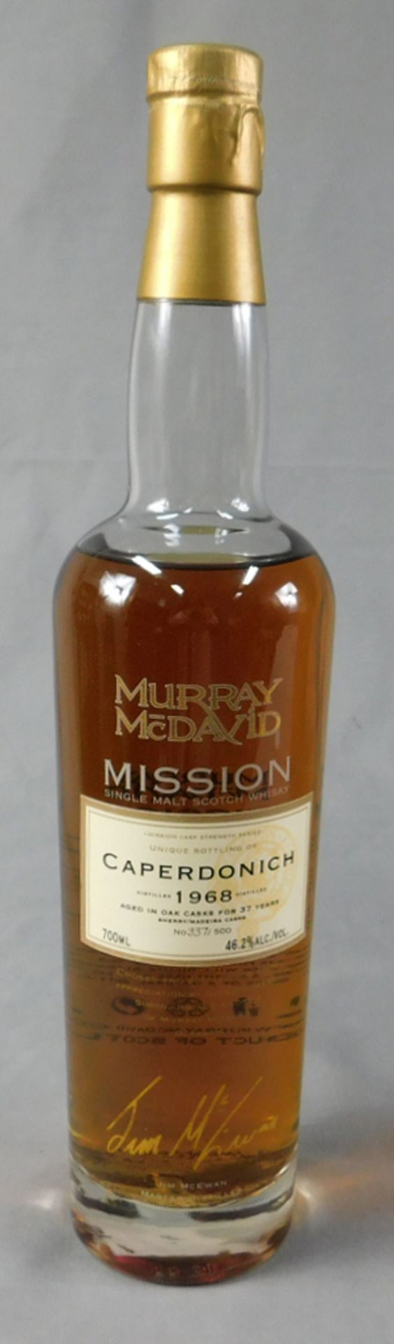 Murray McDavid Mission Single Malt Scotch Whisky. - Image 2 of 6