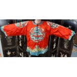 "Imperiale" Drachenrobe. Jacke. Wohl China antik.