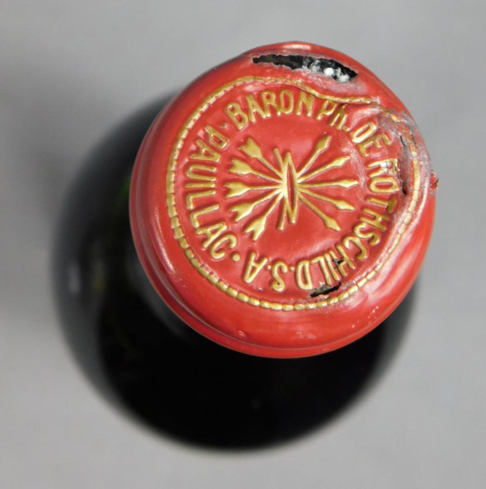 1982 Chateau Mouton Rothschild. 1 ganze Flasche. - Image 6 of 6