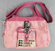 GEORGE, GINA & LUCY. Handtasche mit Gurt.