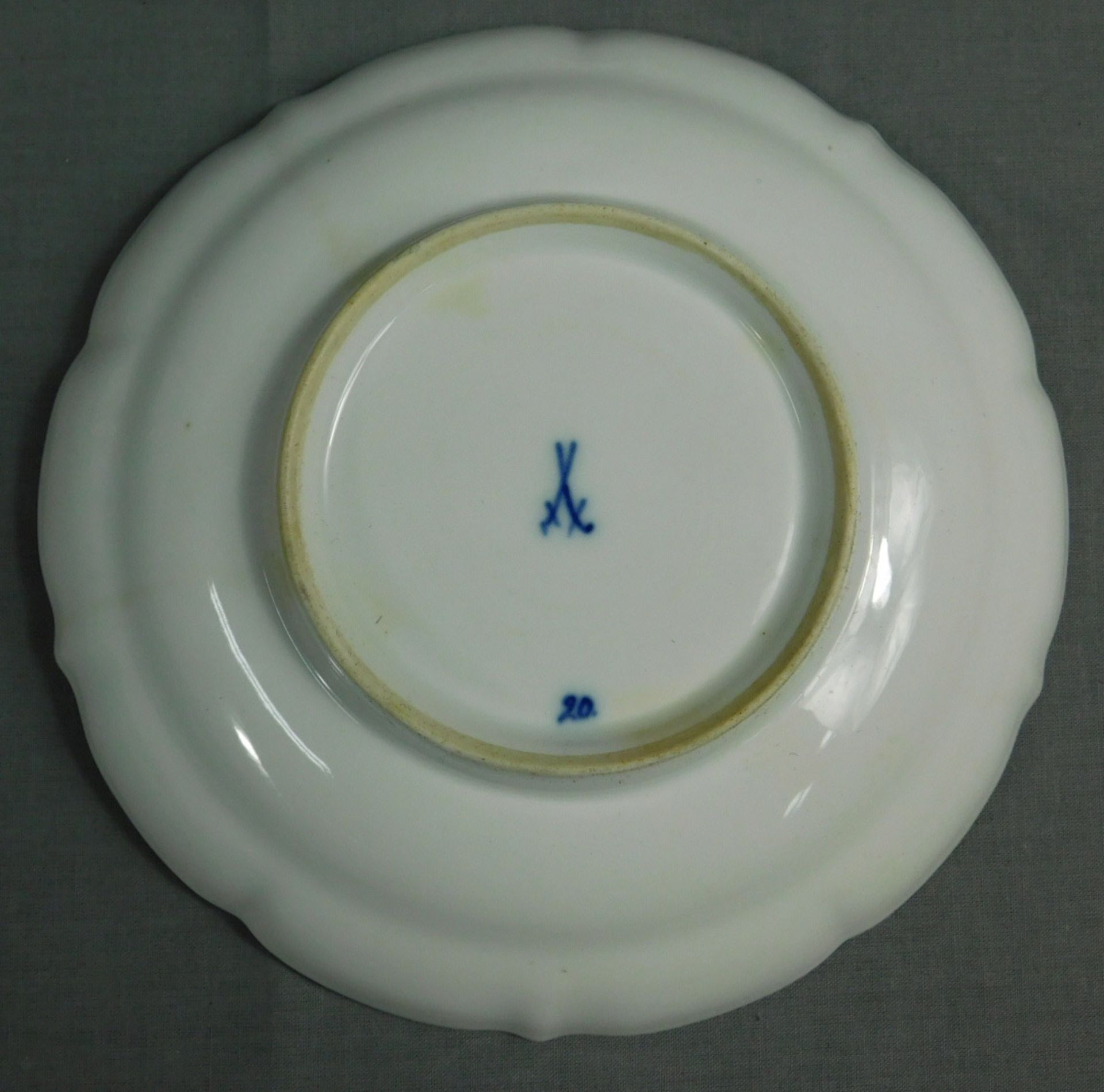 3 Teile Meissen Porzellan. Bis 25 cm. - Image 5 of 8