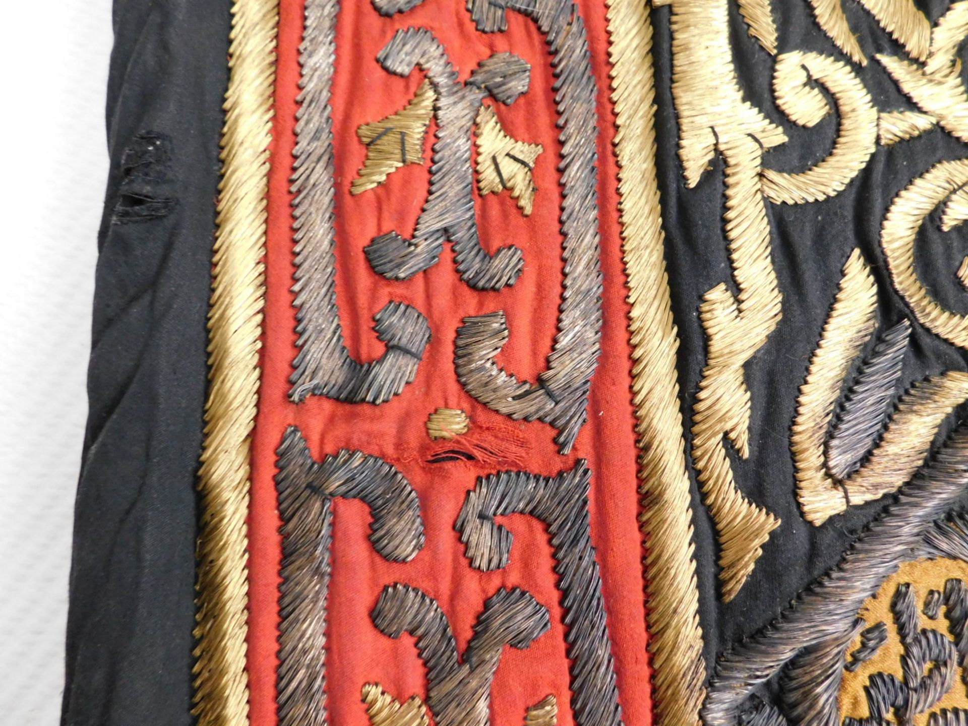 Sitara Vorhang. Antik. - Image 14 of 33