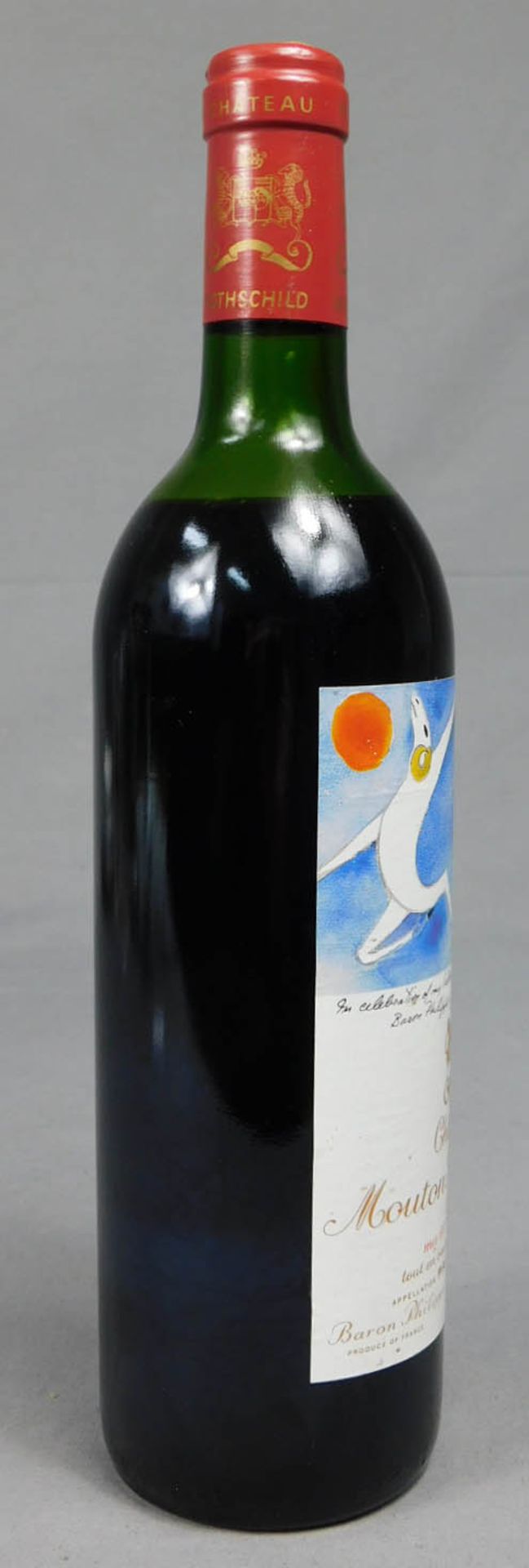 1982 Chateau Mouton Rothschild. 1 ganze Flasche. - Image 3 of 6