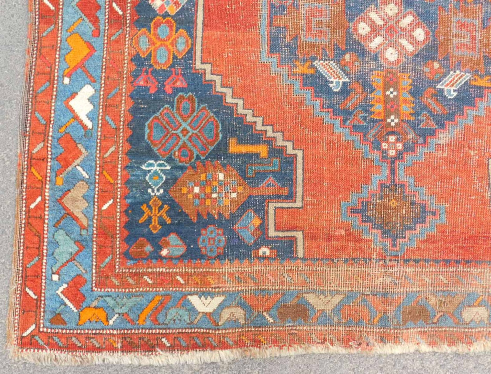 Kazak Teppich. Kaukasus. - Bild 2 aus 8