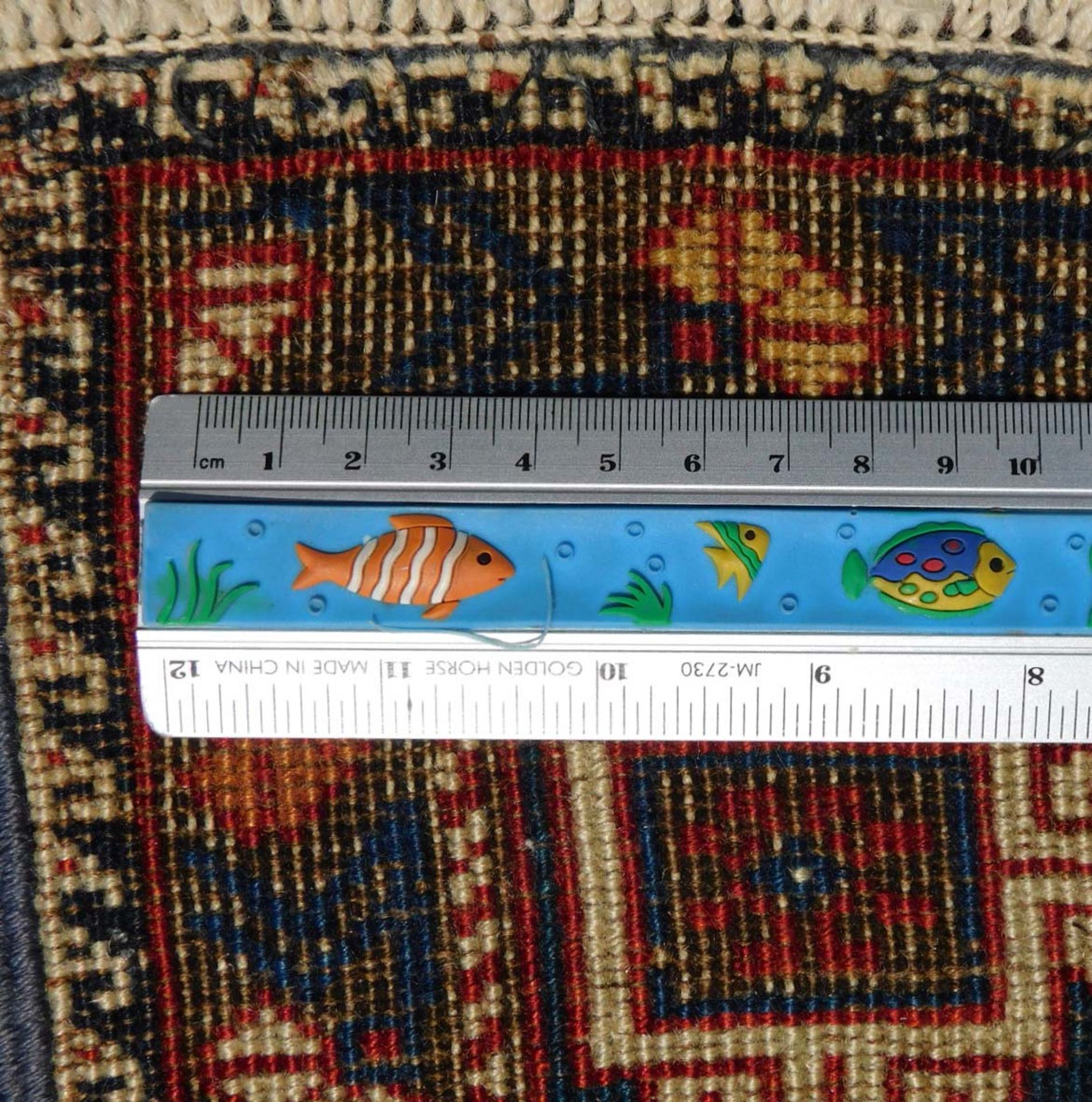 Blattgabel Kuba. Schirwan. Teppich. Kaukasus antik. - Bild 6 aus 7