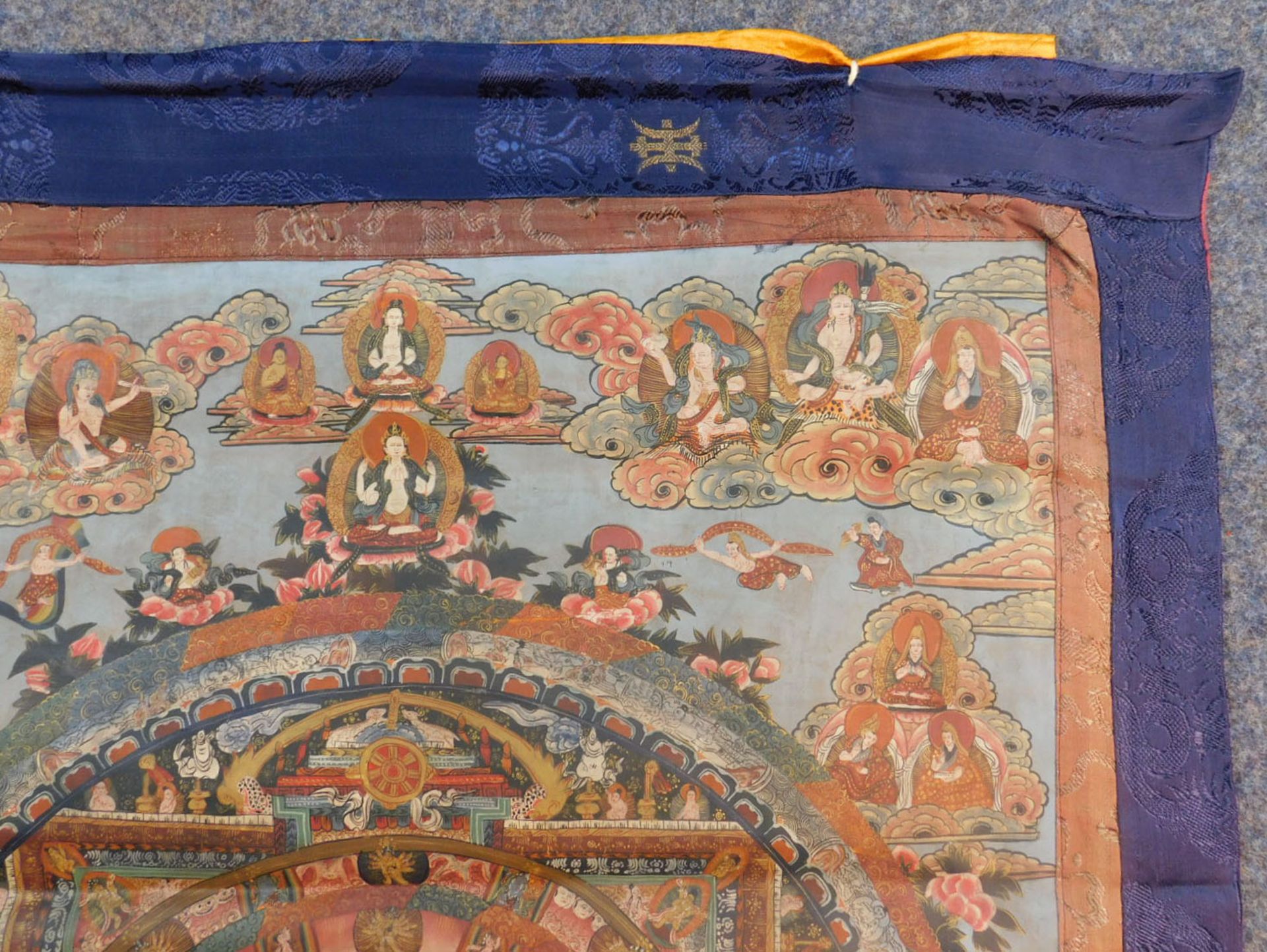 Mandala / Tanka. Tibet. - Image 5 of 7