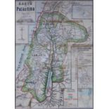 F. v. RAPPARD (XIX). Karte von Palästina.