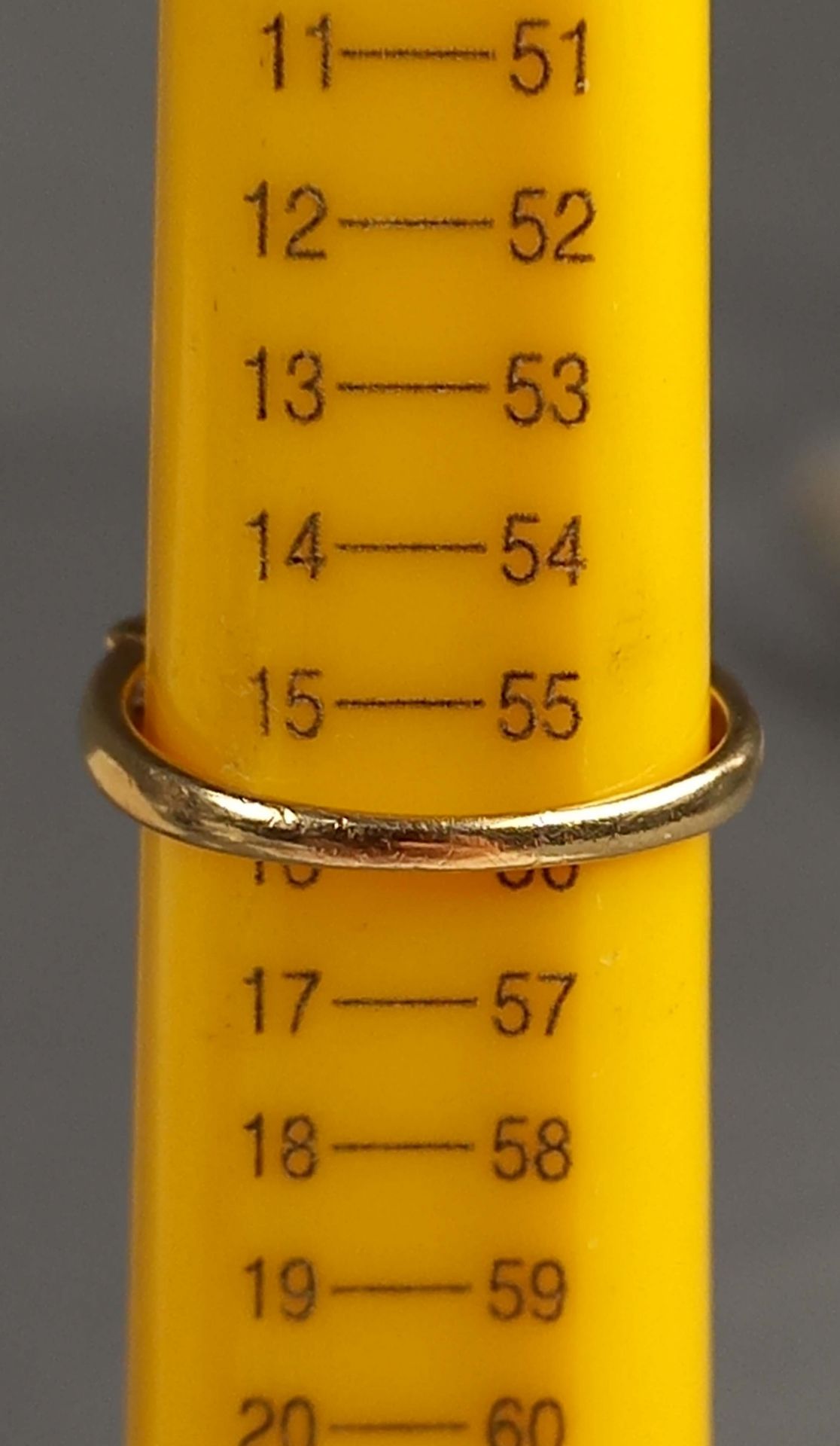 Gold 585 Brillant Ring. - Bild 10 aus 11