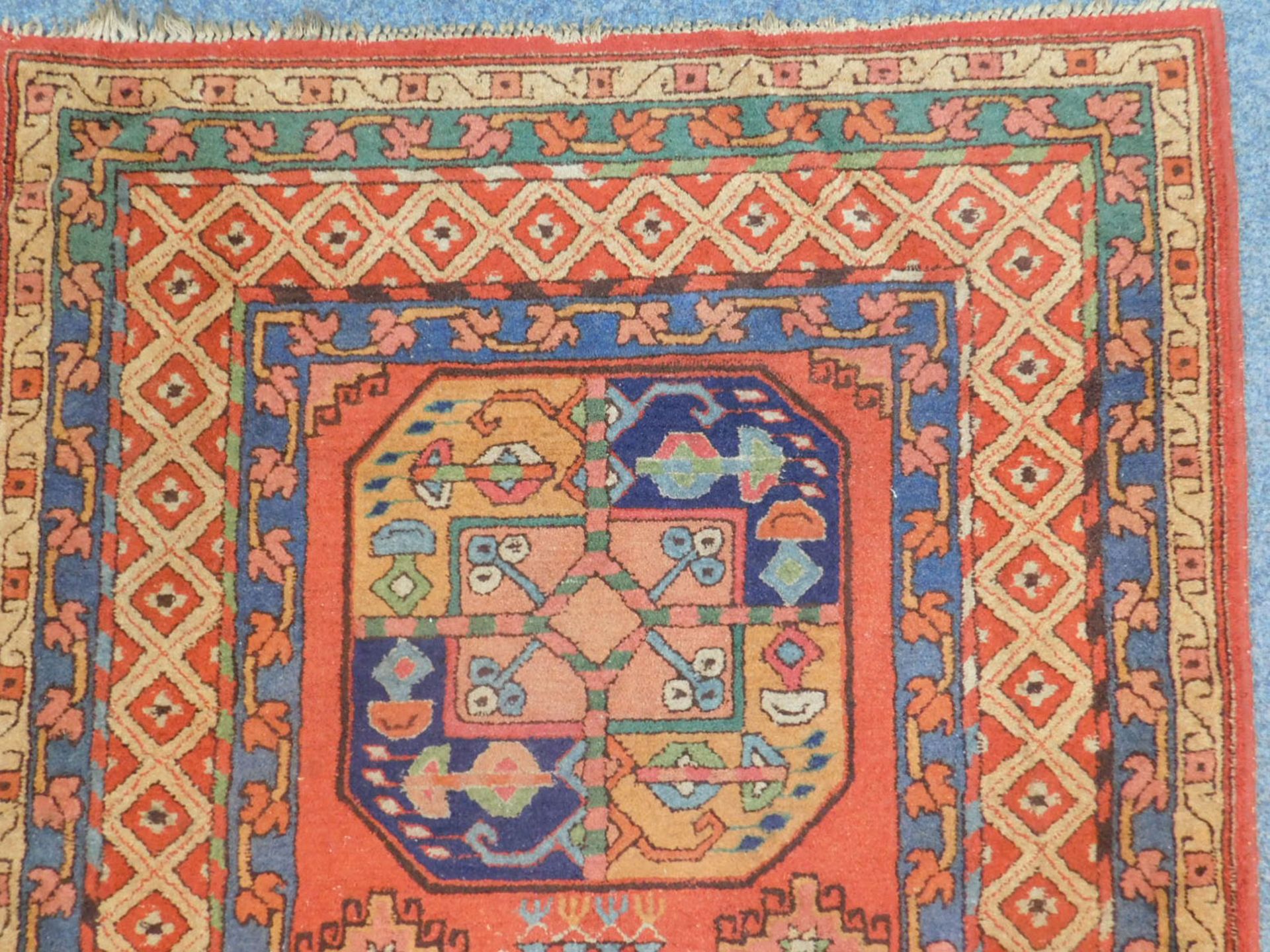 Tefzet Teppich. "Ersari Afghan". - Image 6 of 9