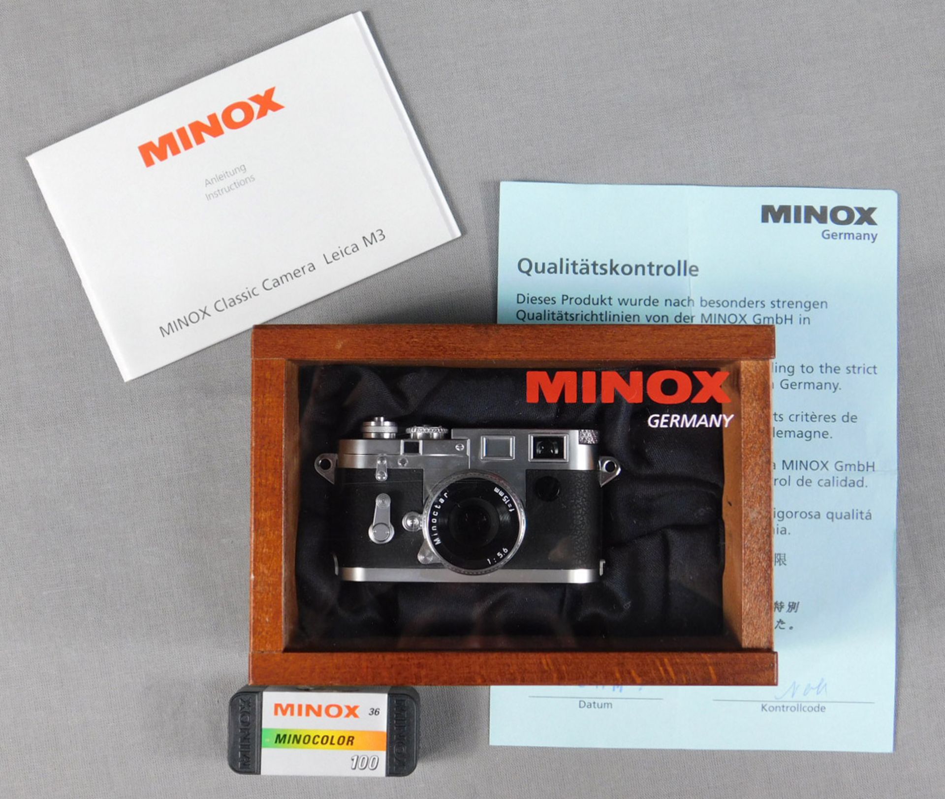 Minox Classic Camera Leica M3.