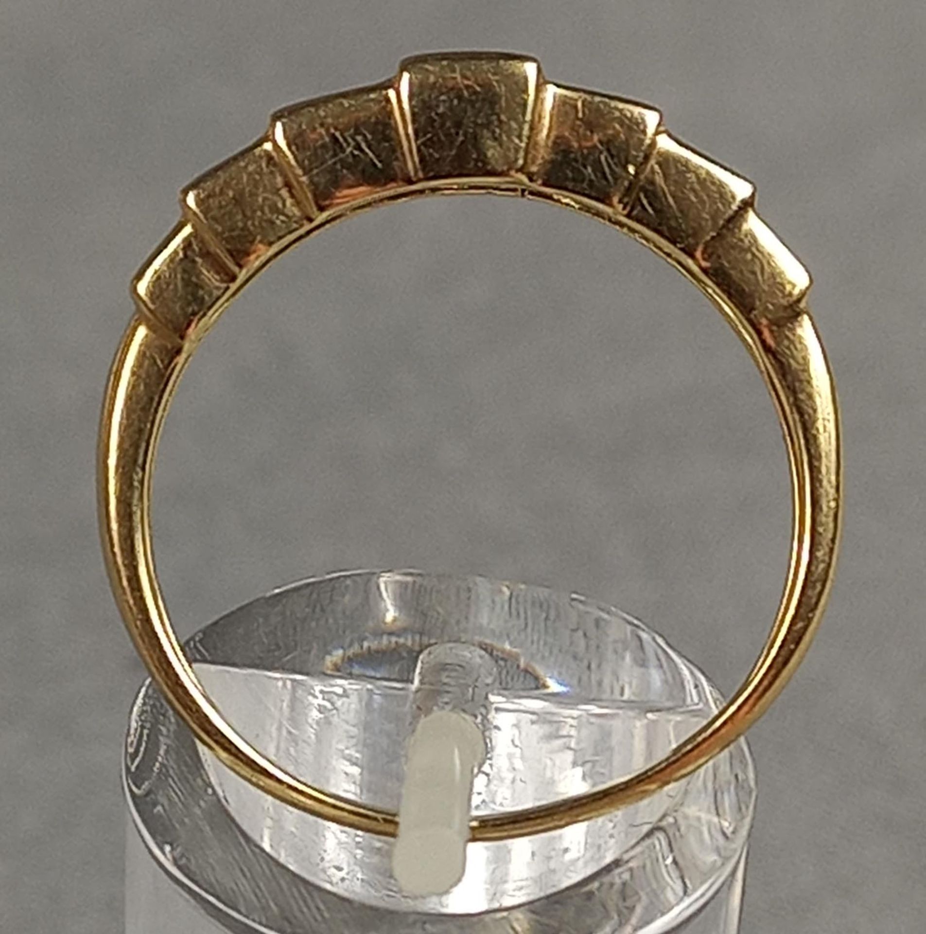 Gold 585 Brillant Ring. - Bild 3 aus 11