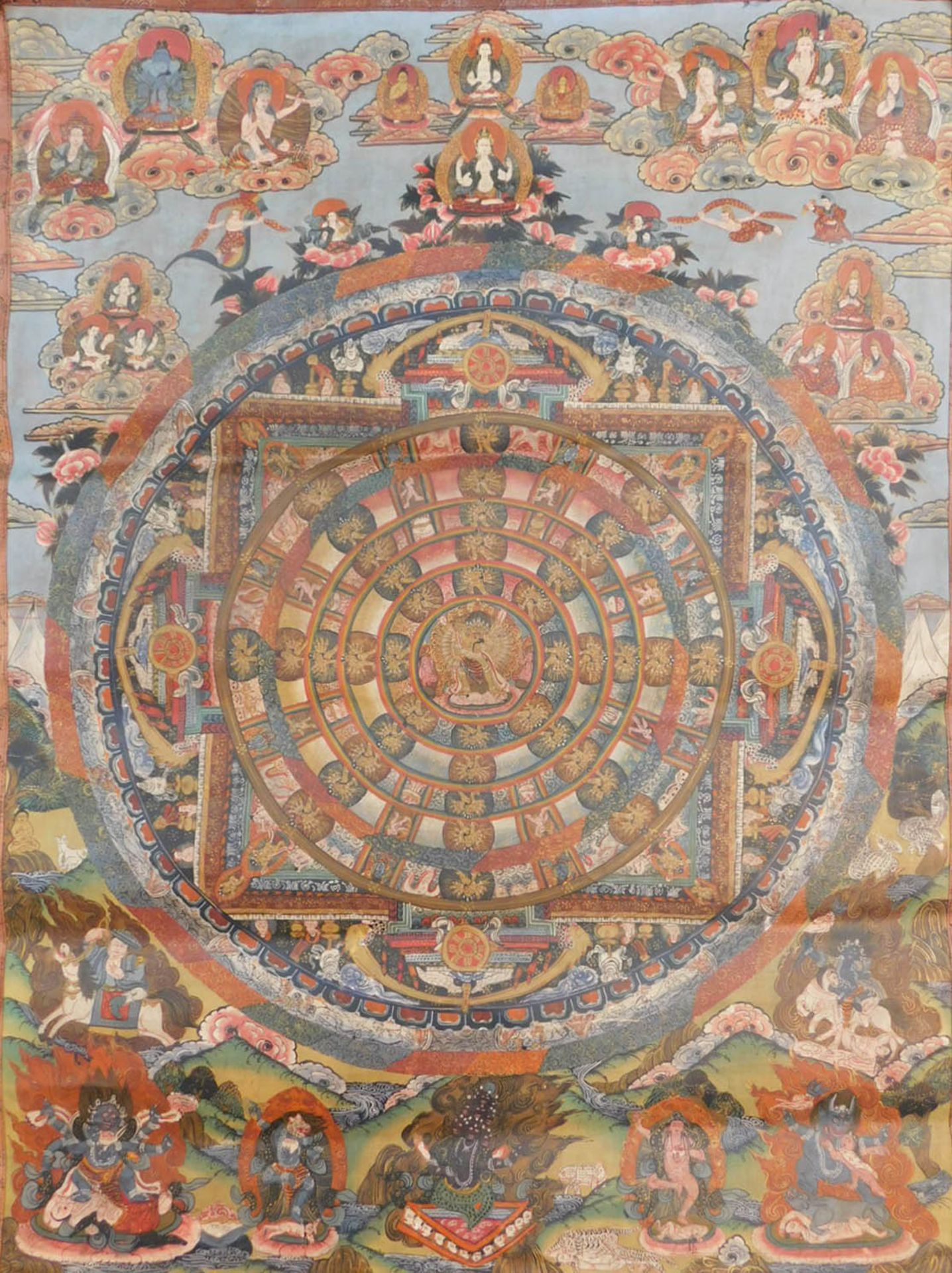 Mandala / Tanka. Tibet.
