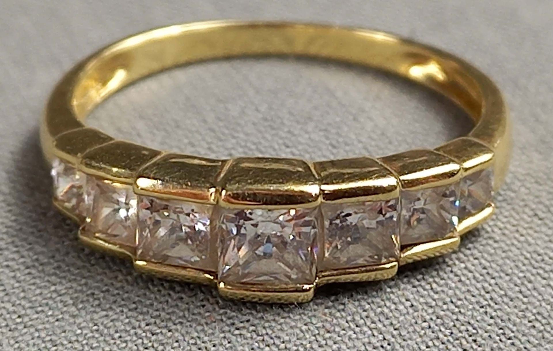 Gold 585 Brillant Ring.