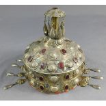 Haube. Turkmenschmuck. Usbekistan / Turkmenistan. Alt.