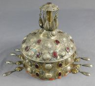 Haube. Turkmenschmuck. Usbekistan / Turkmenistan. Alt.