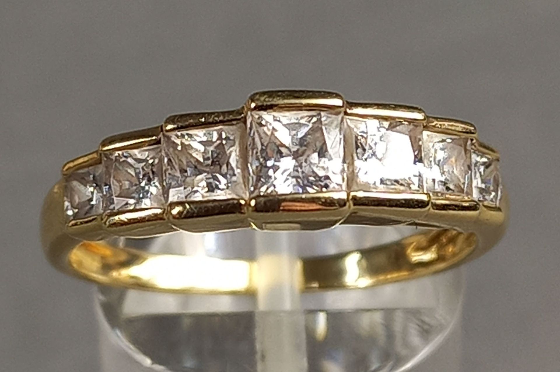 Gold 585 Brillant Ring. - Bild 2 aus 11