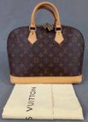 LOUIS VUITTON. Henkeltasche. ALMA PM.