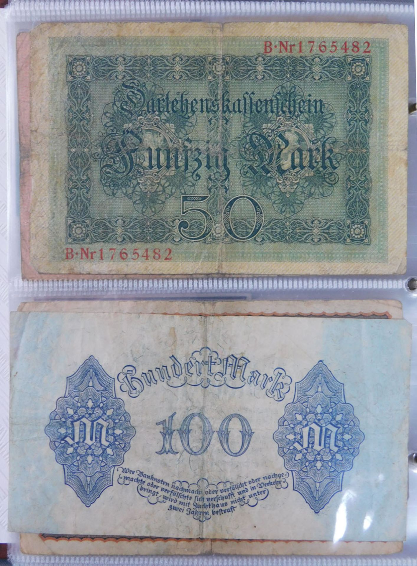 Kriegsgeld, Notgeld, Inflationsgeld. Eine Mappe. - Bild 52 aus 86