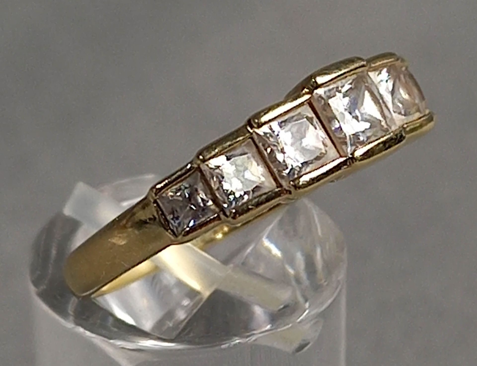 Gold 585 Brillant Ring. - Bild 5 aus 11