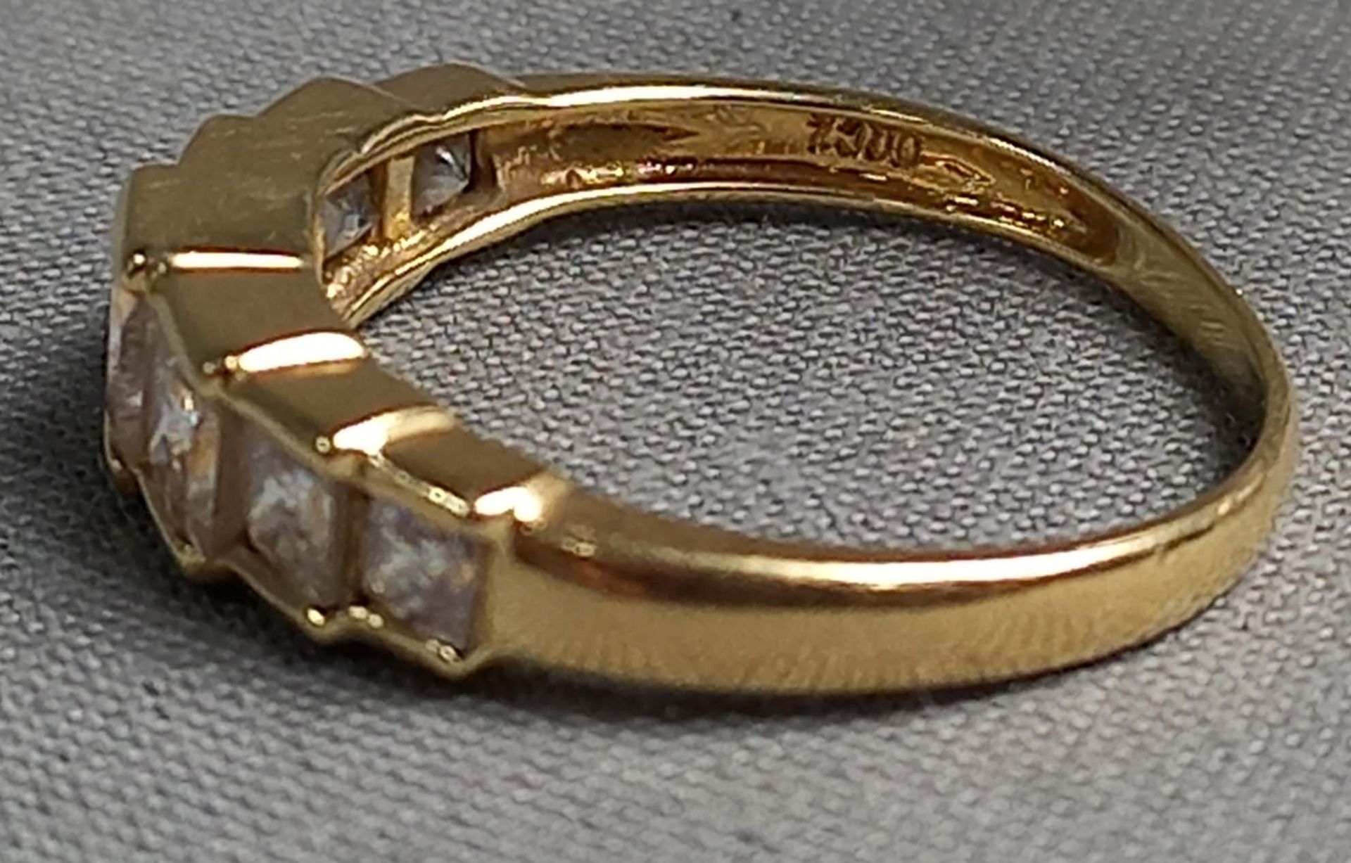 Gold 585 Brillant Ring. - Bild 6 aus 11