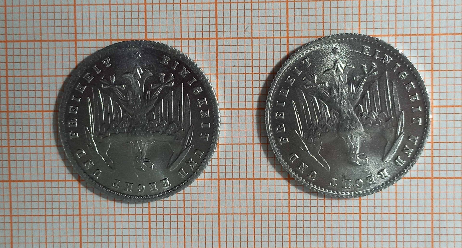 85 Aluminiummünzen. Inflationsgeld 200 Reichsmark. - Image 15 of 17