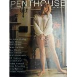 Penthouse Magazine Volume 1 No. 1 in good condition and a box of approximately 60 in total between