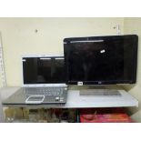 A HP Pavilion DV6000 laptop and a HP W1907V monitor [s80] WE DO NOT TAKE CREDIT CARDS OR CASH.
