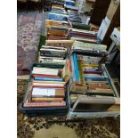 Books: on two tables, a quantity of mainly hardback books, including history, especially art