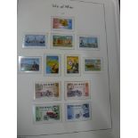 A Leuchtturm Album of 20th Century Channel Island Stamps including definitive reprints, an