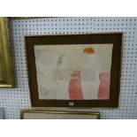 After Toulouse Lautrec, a set of six limited edition folio lithographs of female figure studies,