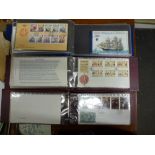 A good collection of First Day Covers specifically Jersey with eight ring binders and two amateur