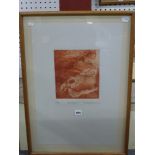 Frank Hodgkinson, two mixed method limited edition prints, 'Sepik Image VI' and 'Sepik Image VII',