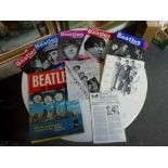 An ephemeral lot comprising the official Beatles' Fanclub National News Letter No. 5, photographs of