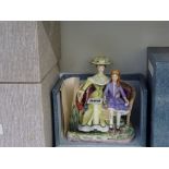 A Royal Worcester limited edition figural group of Charlotte and Jane from the Victorian series,