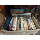 A box of books, mainly fiction and some first editions, including Edna O'Brien 'Country Girl',