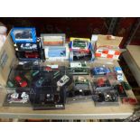 Die cast and other collector's cars including Burago, Universal Hobbies, Vitesse and Starter,