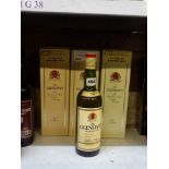 Whisky: The Glenlivet 12 years old Unblended All Malt Scotch Whisky, 75 cl (x4), three in sealed