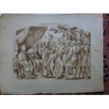 A large collection of old master and antique prints and engravings, including biblical