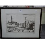 A quantity of framed decorative prints including aviation, engravings of vintage ships, photographs,