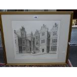 A large selection of well-framed decorative prints, including botanic studies and many views of