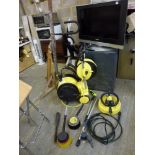 A Karcher B602 Pressure Washer with attachments. WE DO NOT ACCEPT CREDIT CARDS. CLEARANCE DEADLINE