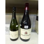 Wine: Chateauneuf-du-Pape 2017 La Grange St-Martin, 150 cl (x1); and Gran Amat Cava, 75 cl (x1) (