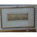 Two 19th century English marine school watercolours, 'Pantelaria' and 'St Jago' (largest 15 x 43