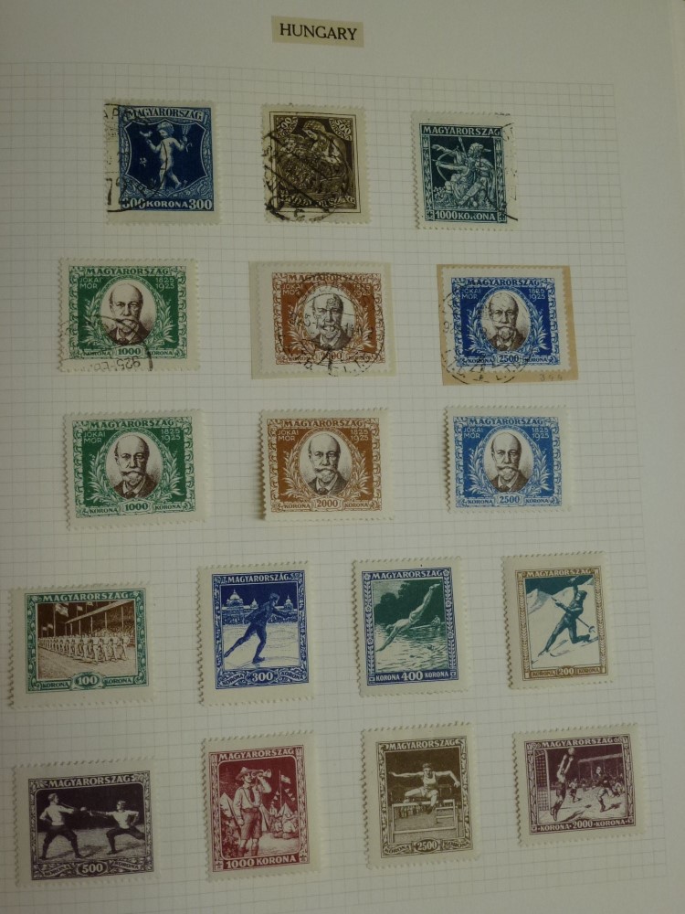 Hungary: 1871-1970s to include 1930 Olympic set, 1930s-1950s, and miniature sheets (3 albums) WE - Image 2 of 6