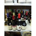 Table wines: 24 bottles to included Chateauneuf du Pape, Casillero del Diablo, Ernest & Julio Gallo,