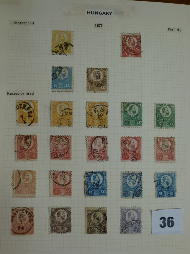 Hungary: 1871-1970s to include 1930 Olympic set, 1930s-1950s, and miniature sheets (3 albums) WE