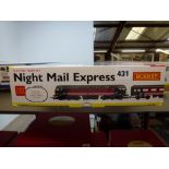 A Hornby Electric Train Set Night Mail Express R1049, boxed as new [upstairs shelves] WE DO NOT