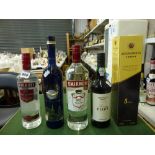 Vodka: Smirnoff No. 21, 1 litre (x1), Smirnoff No. 21 Premium Vodka, 70 cl (x1), Beluga Noble
