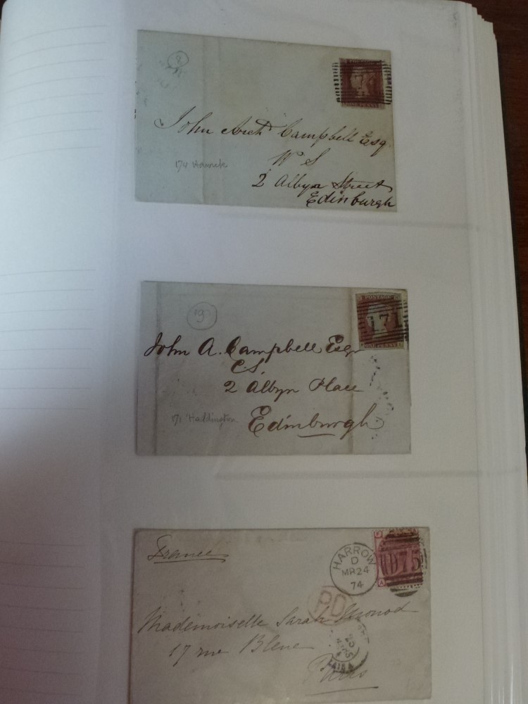 20 albums of GB QV to KG VI, covers and cards to include QV 1d reds, 2d blues, ½d bantams, surface - Image 2 of 4